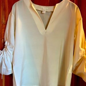 Cream Blouse